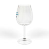 Tears of the People I Beat Hand & Foot Wine Glass
