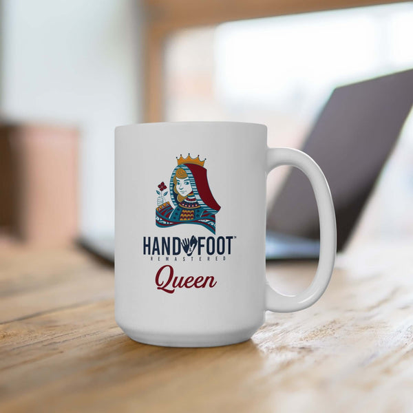 Hand & Foot Queen 15oz Ceramic Mug