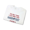 Being a Grandfather Unisex Heavy Blend™ Crewneck Sweatshirt