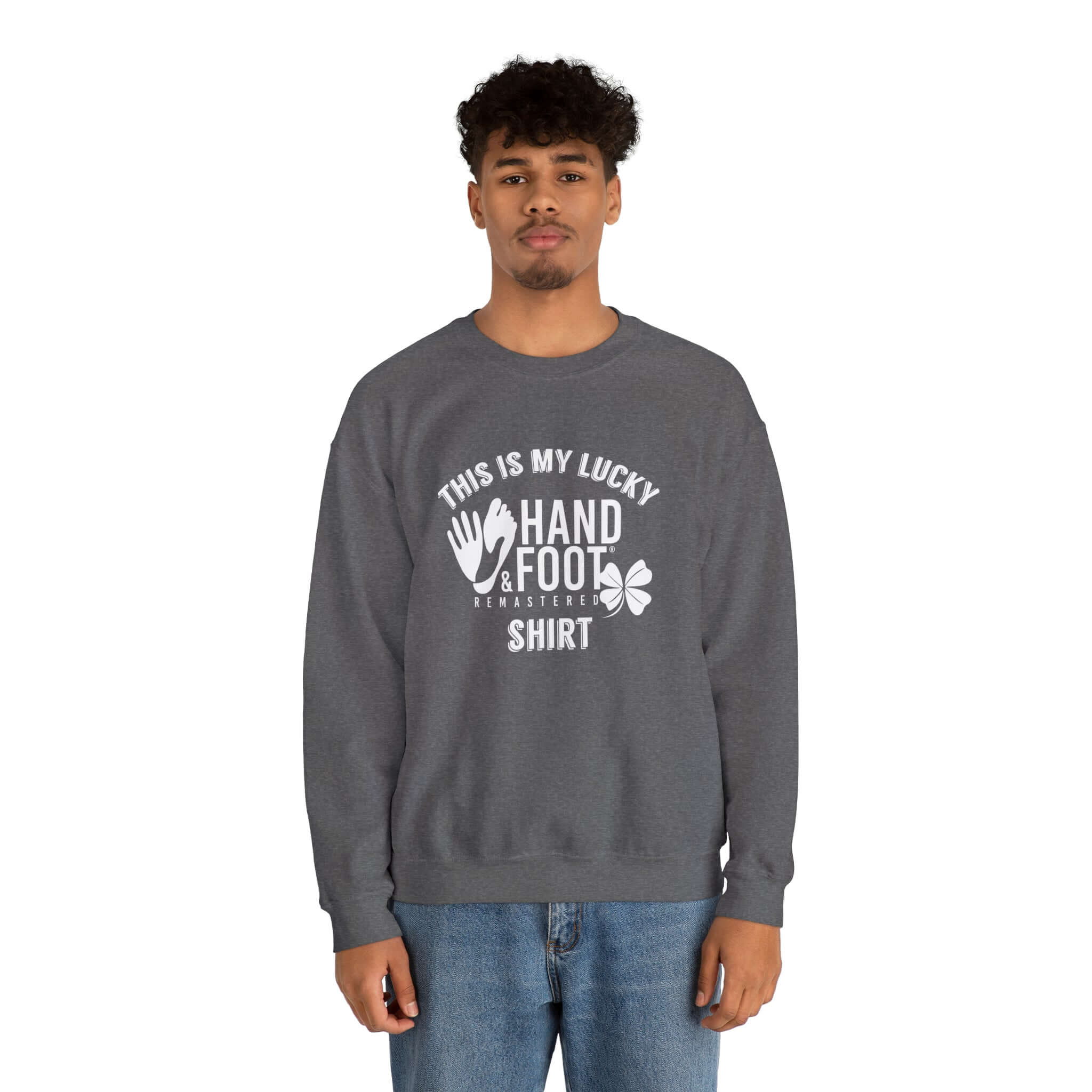 Lucky Unisex Heavy Blend™ Crewneck Sweatshirt