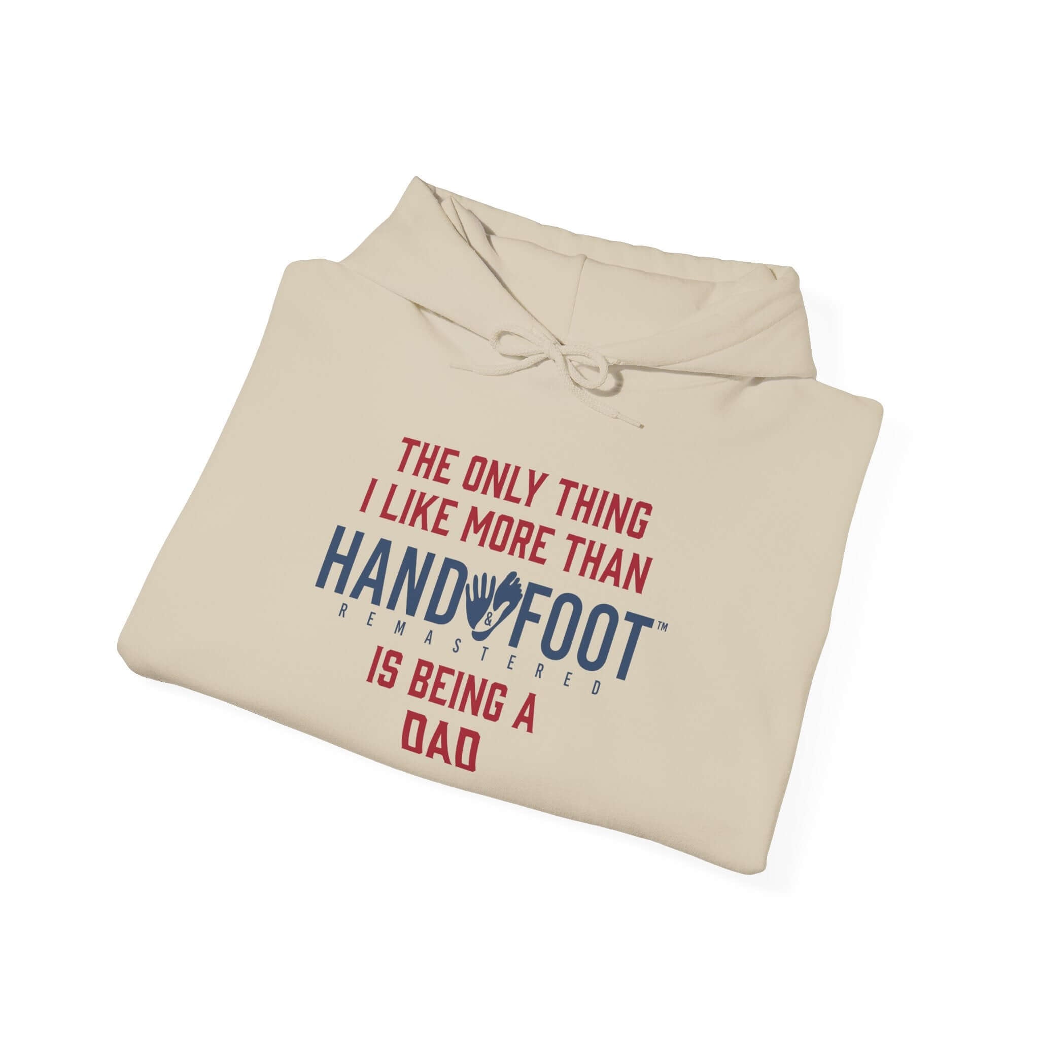Beige hoodie with
