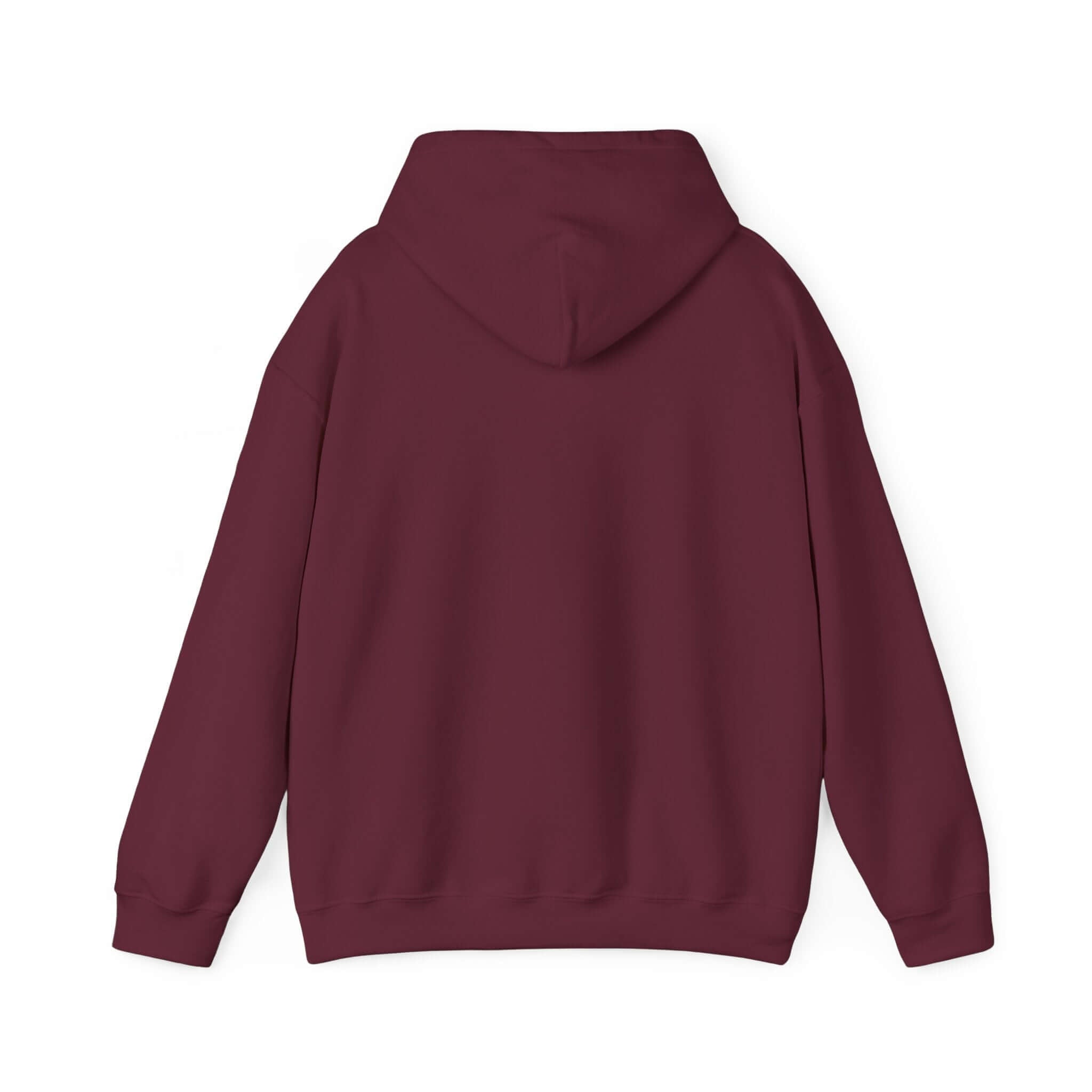 Back view of maroon