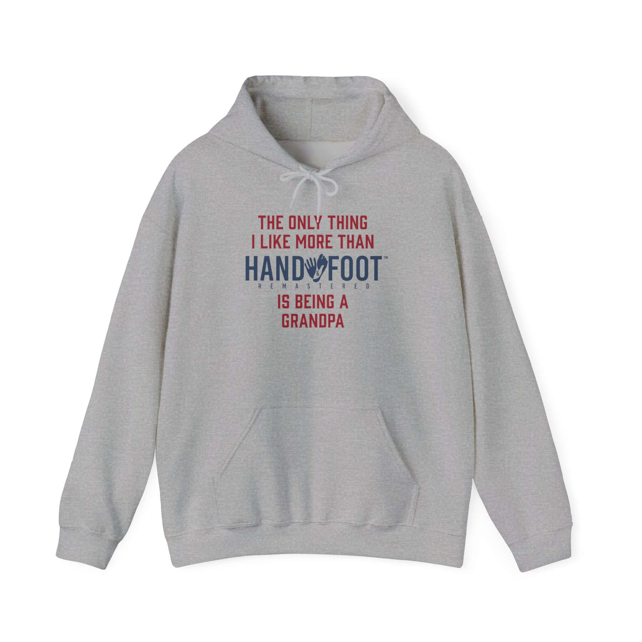 Grey hoodie with