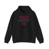 Black hooded sweatshirt with text "Being a Pop Pop" and kangaroo pocket, ideal for casual wear and gifting to grandparents.