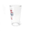 16oz Hand & Foot Remastered pint glass with 'Being a Grandfather' design, perfect for game nights and special occasions.