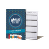 Hand & Foot Remastered Game Set with 8-Player Team Edition box and score pad. Fun card game for point collection and strategy.