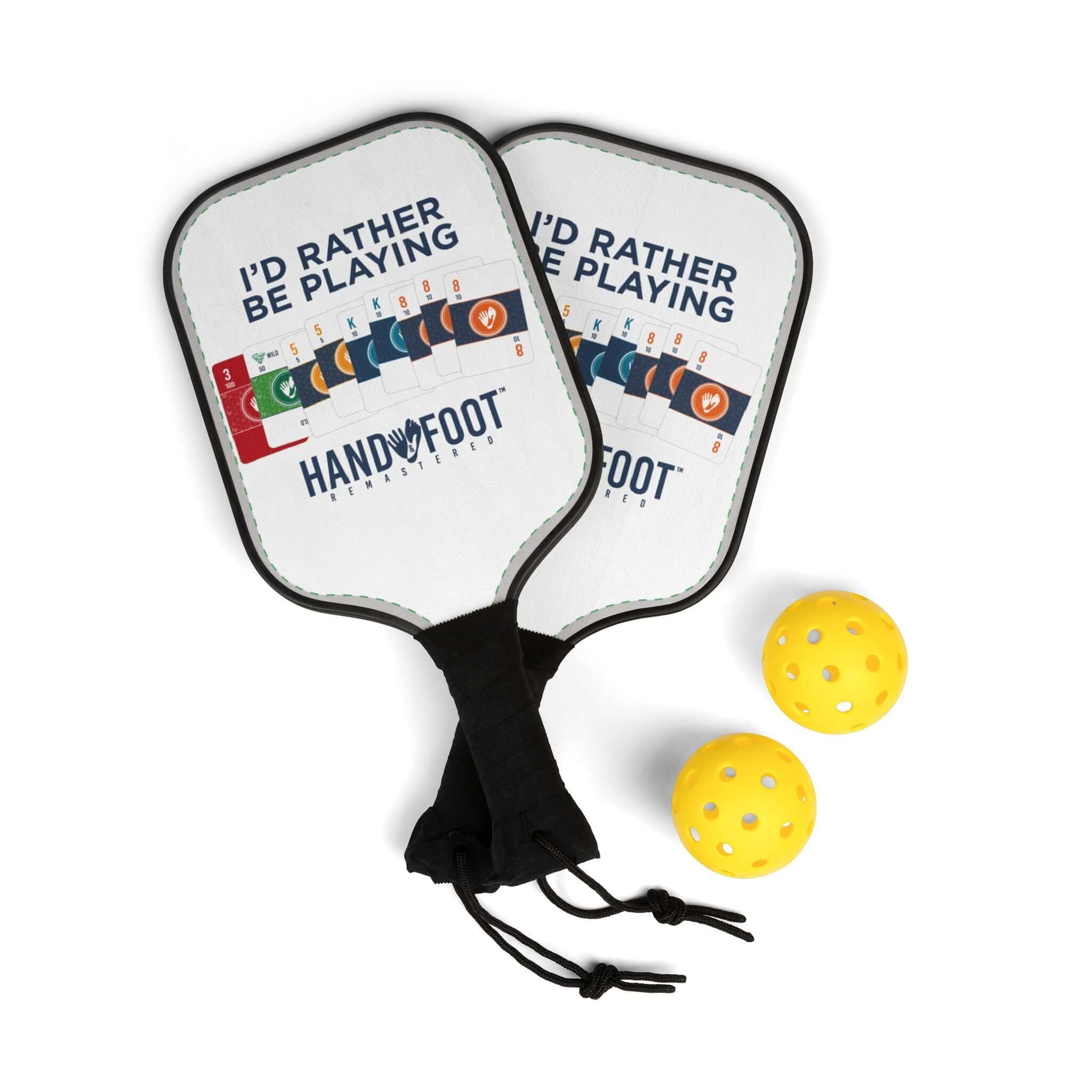 Pickleball paddle set