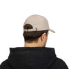 Rear view of person wearing the World's Greatest Player Classic Dad Cap in beige with adjustable strap, perfect for casual style.