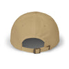 Back view of the World's Greatest Player Classic Dad Cap in beige, featuring adjustable strap for perfect fit and casual style.