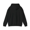 Black World's Greatest Player Hooded Sweatshirt, back view showing comfortable hoodie design with an adjustable drawstring and kangaroo pocket.
