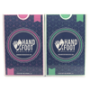 Hand & Foot Remastered Expansion Packs with original card finish, includes two decks for up to 8 players.