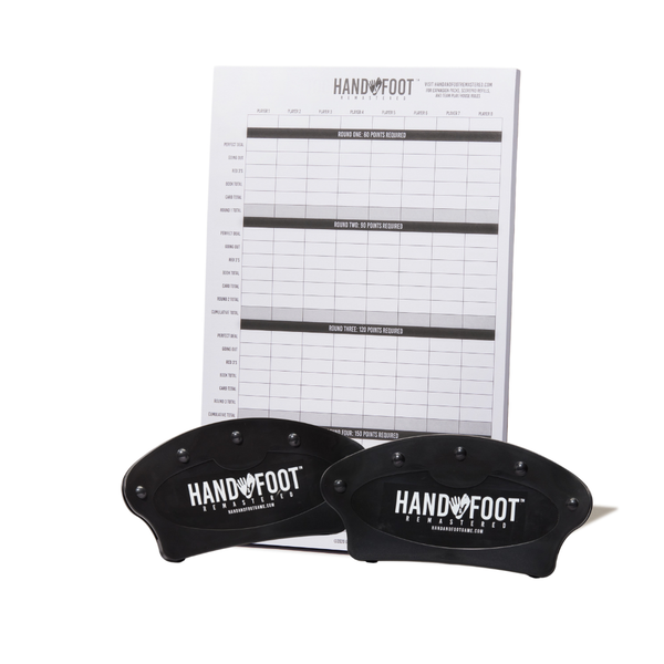 Hand & Foot Remastered Score Pads and Card Holders