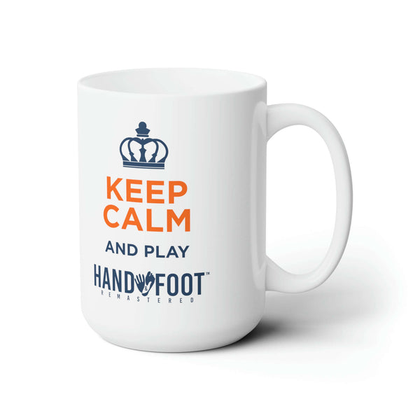 Keep Calm and Play 15oz Ceramic Mug