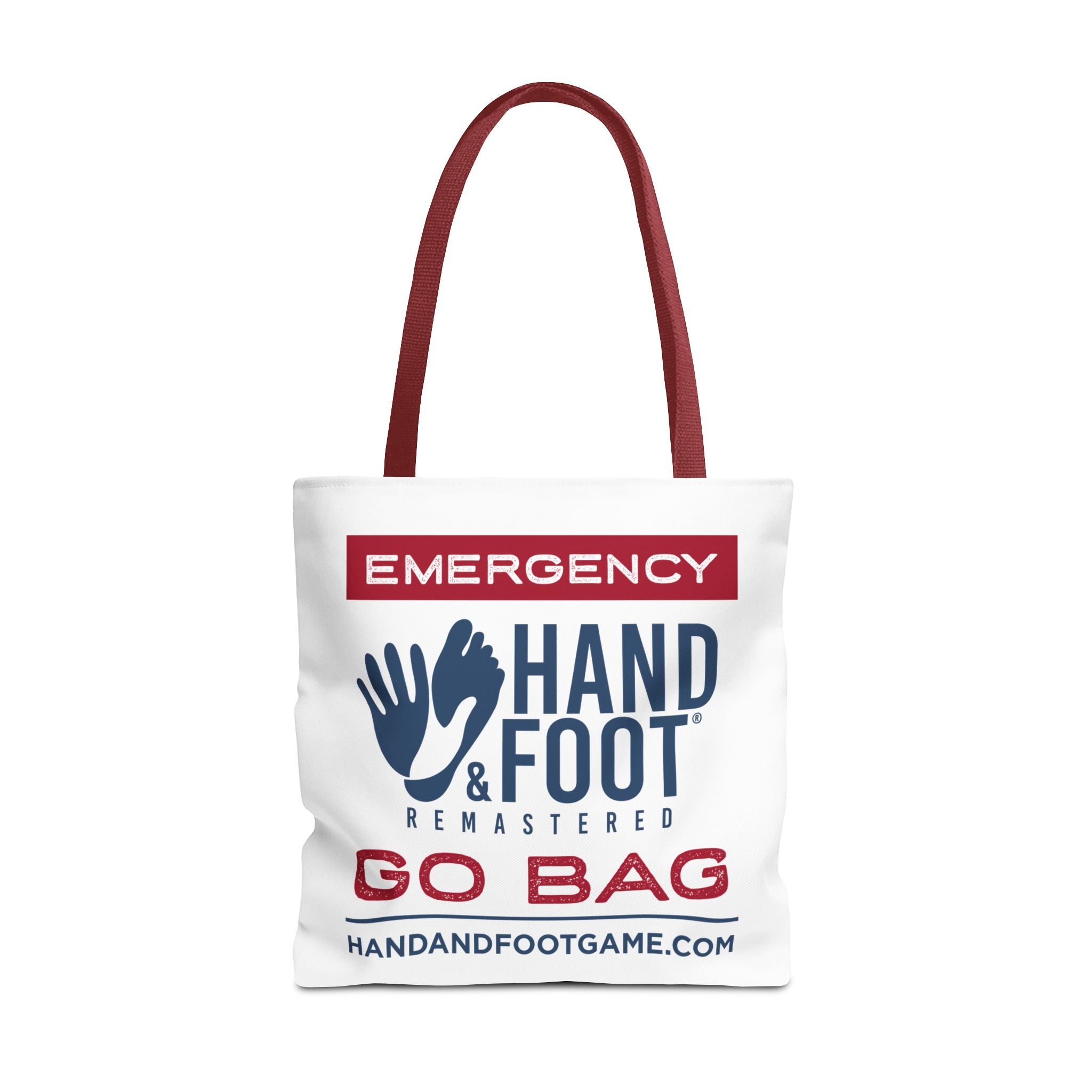 Emergency Hand & Foot Remastered Polyester Tote Bag - 2 Sizes