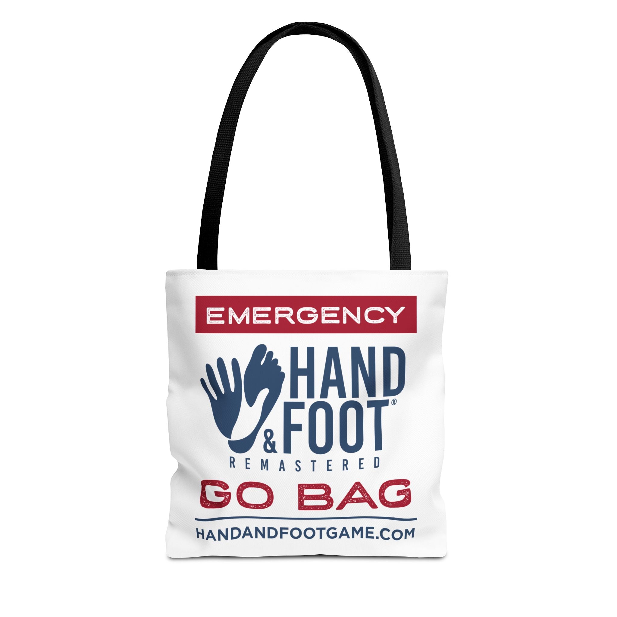 Emergency Hand & Foot Remastered Polyester Tote Bag - 2 Sizes