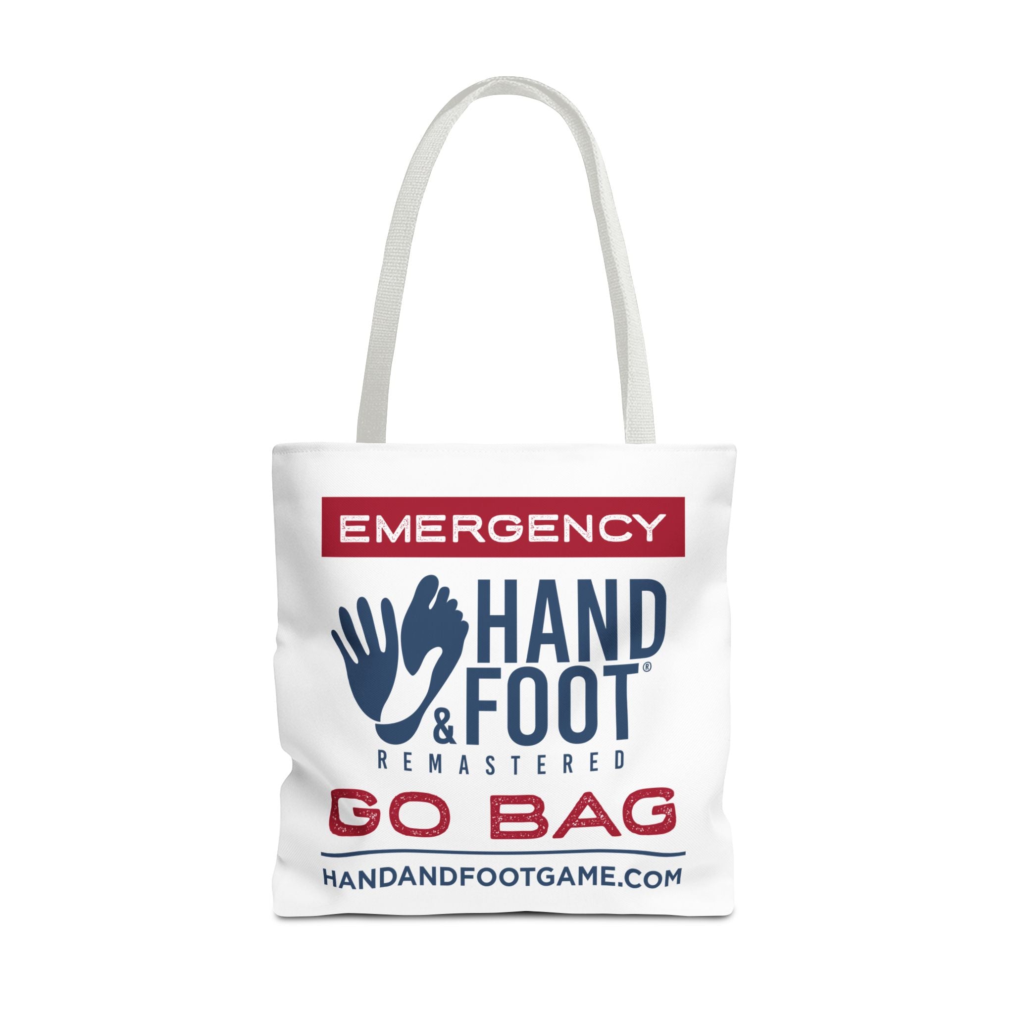 Emergency Hand & Foot Remastered Polyester Tote Bag - 2 Sizes