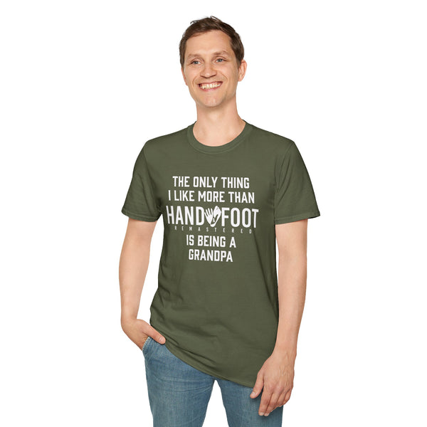 Being a Grandpa Softstyle T-Shirt