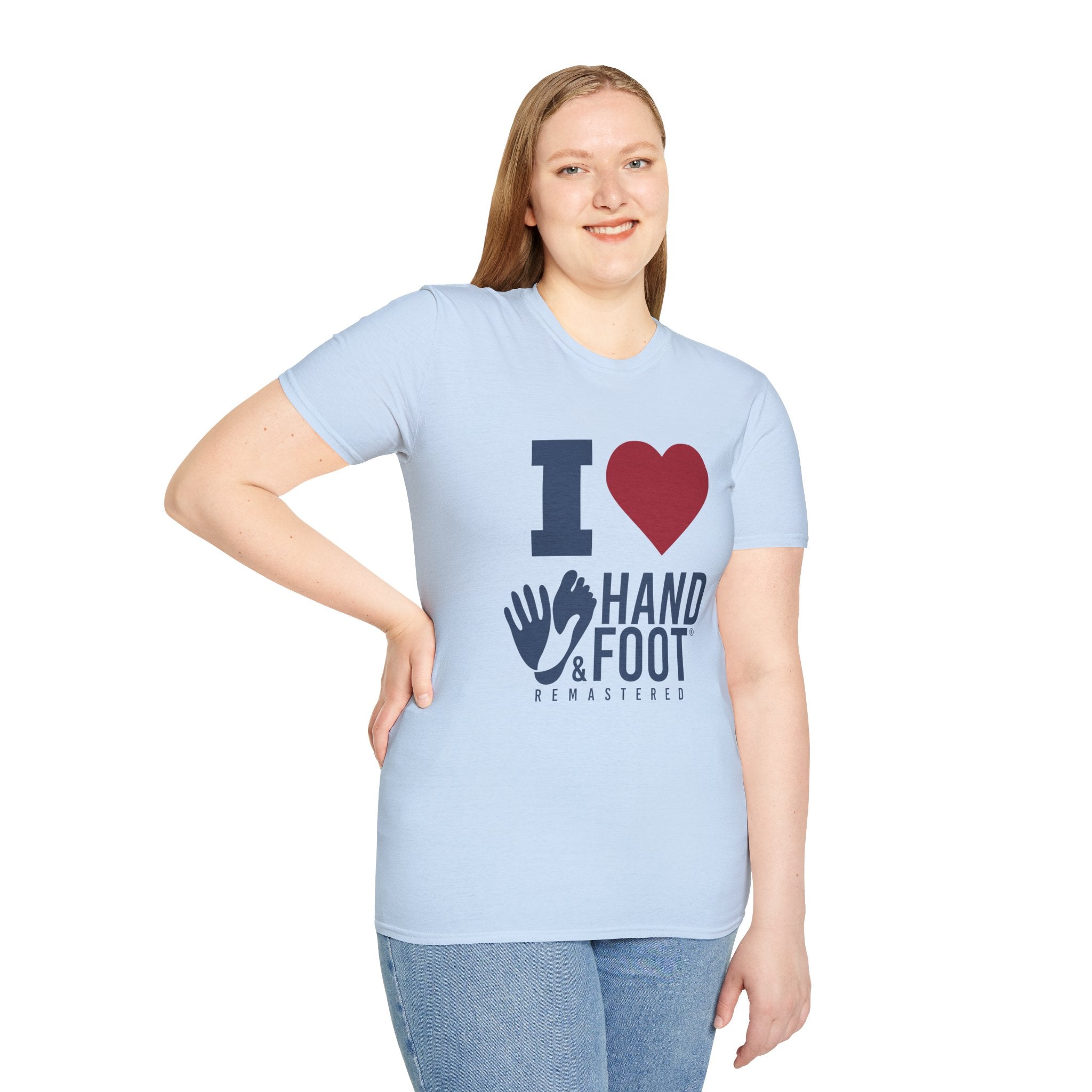 I Love Hand & Foot Softstyle T-Shirt
