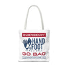 Emergency Hand & Foot Remastered Polyester Tote Bag - 2 Sizes