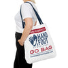 Emergency Hand & Foot Remastered Polyester Tote Bag - 2 Sizes