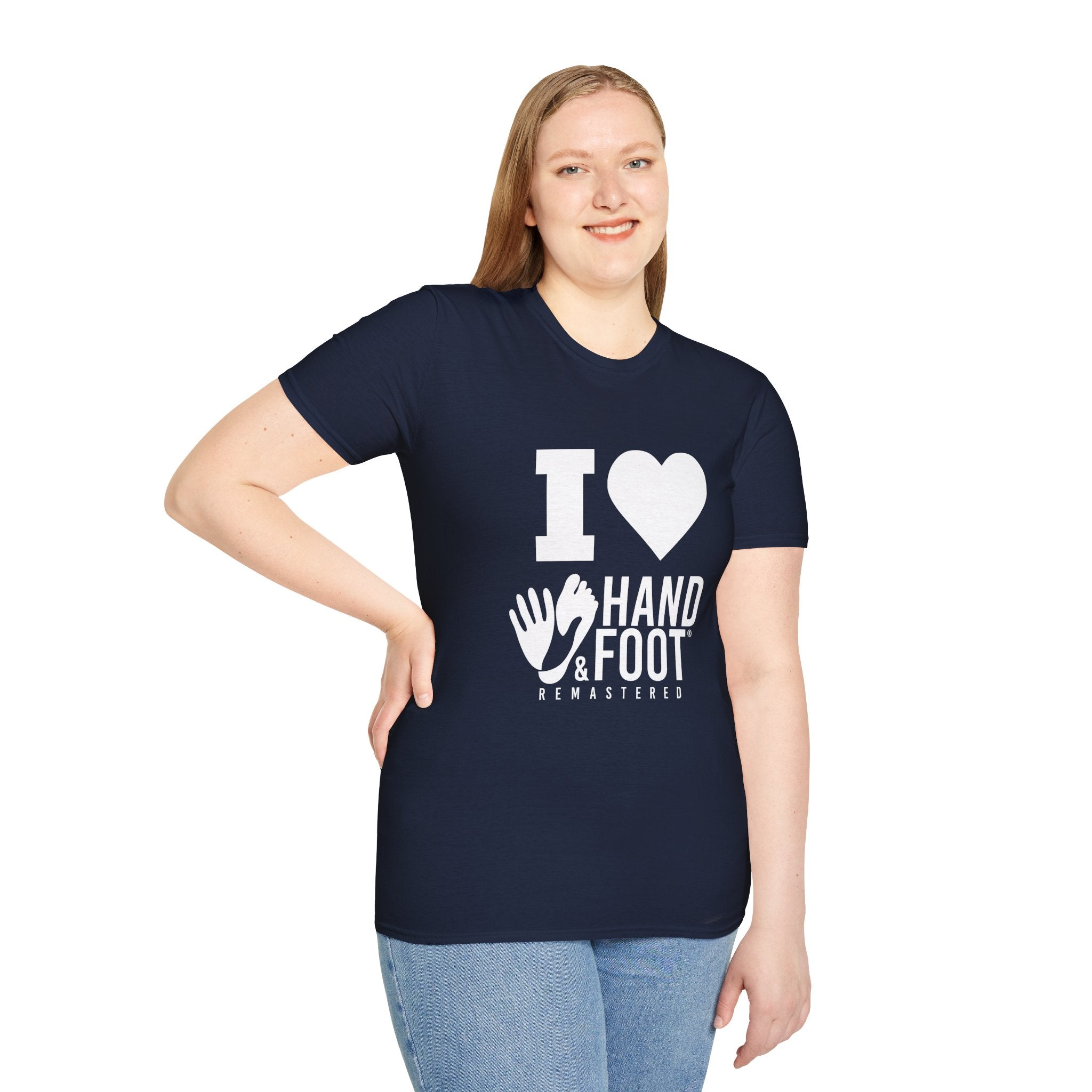 I Love Hand & Foot Softstyle T-Shirt