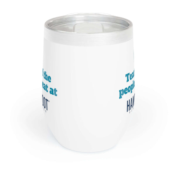 Tears of the People I Beat Wine Tumbler