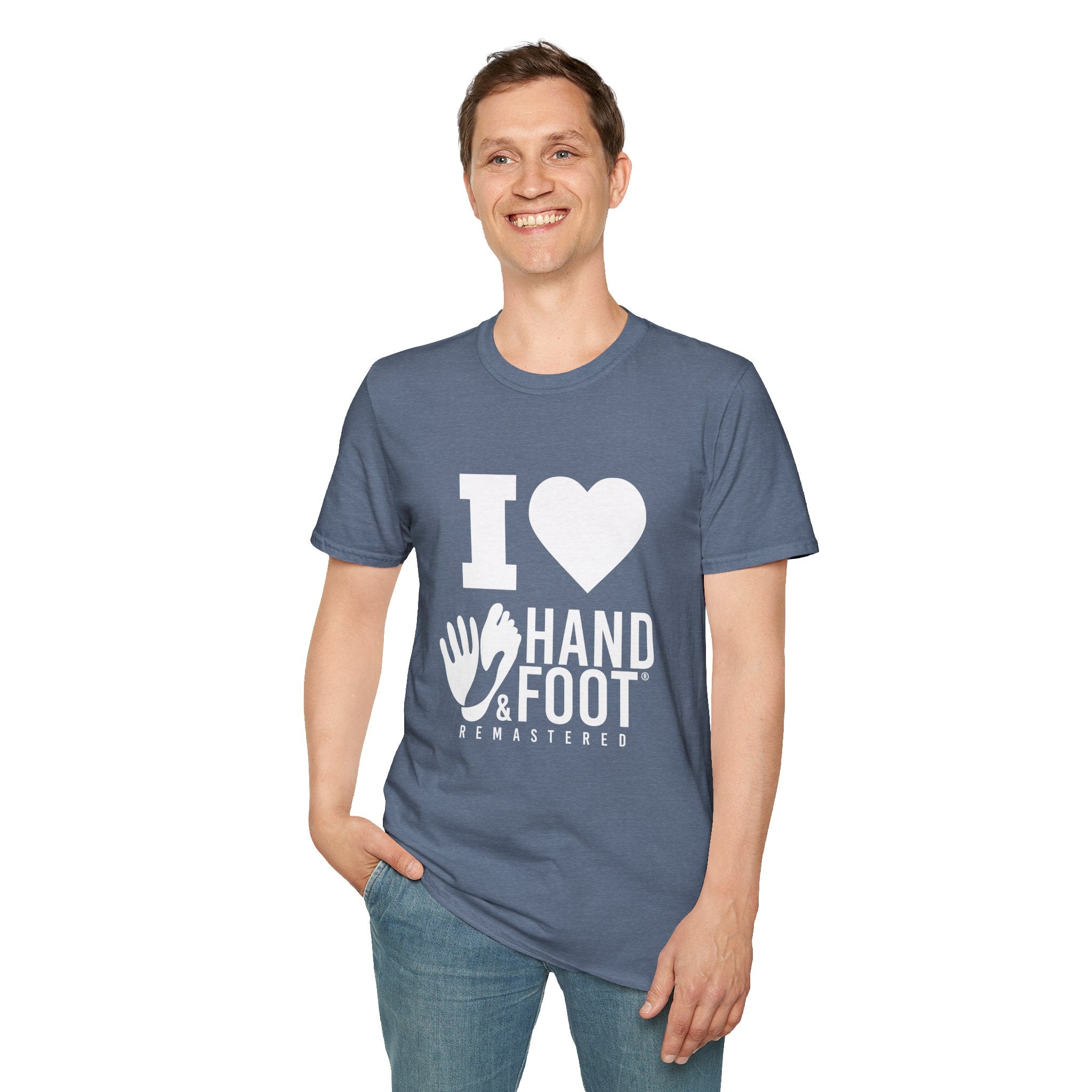 I Love Hand & Foot Softstyle T-Shirt