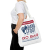 Emergency Hand & Foot Remastered Polyester Tote Bag - 2 Sizes