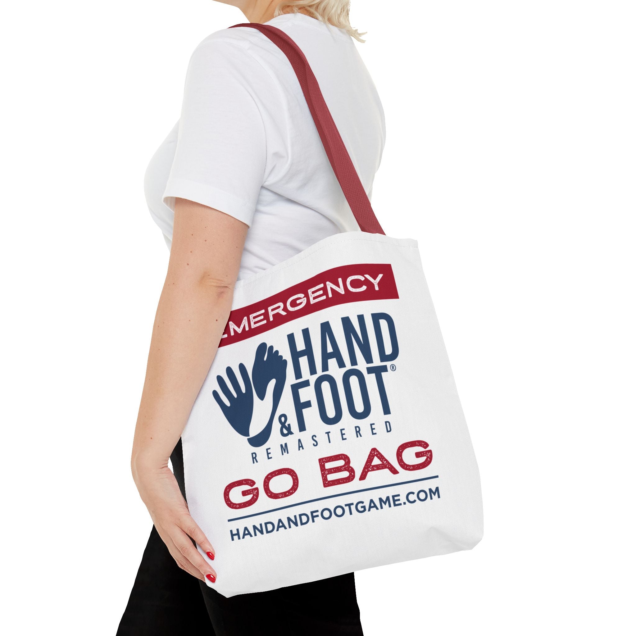 Emergency Hand & Foot Remastered Polyester Tote Bag - 2 Sizes
