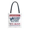 Emergency Hand & Foot Remastered Polyester Tote Bag - 2 Sizes