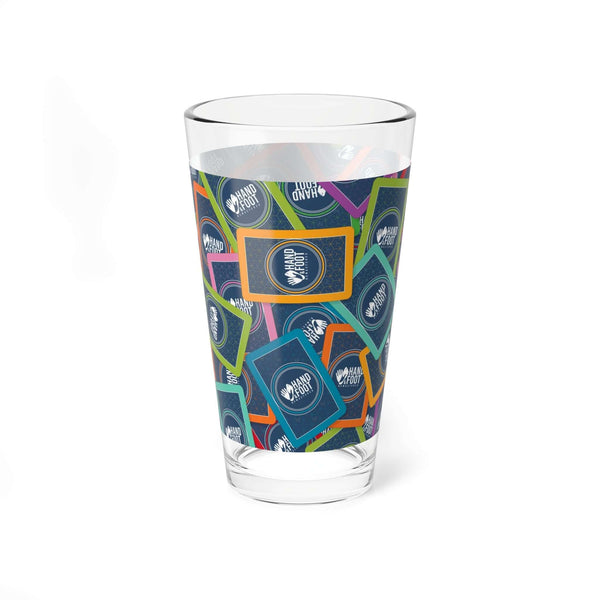 16oz Hand & Foot Remastered Pint Glass