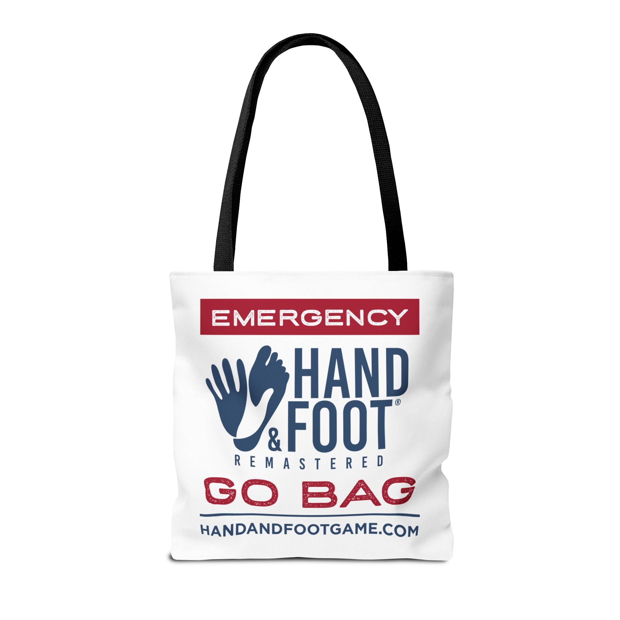 Emergency Hand & Foot Remastered Polyester Tote Bag - 2 Sizes