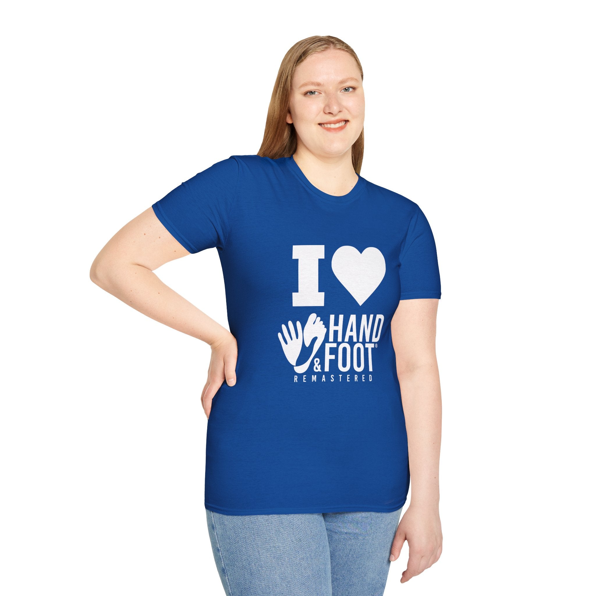 I Love Hand & Foot Softstyle T-Shirt