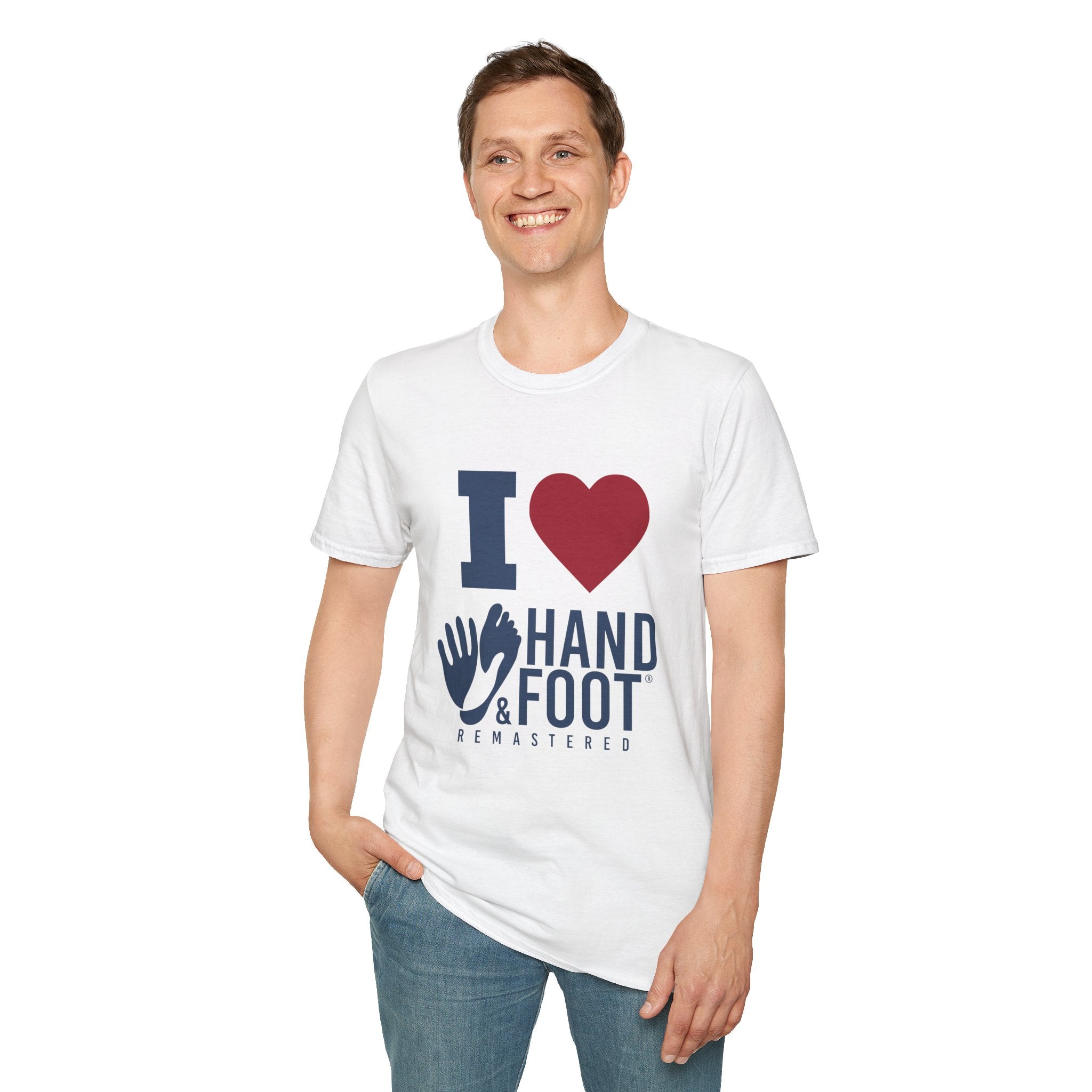 I Love Hand & Foot Softstyle T-Shirt