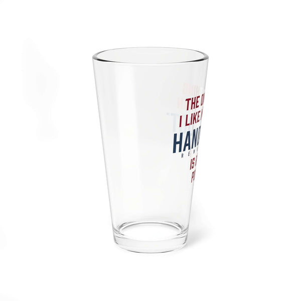 Being a Pop Pop 16oz Hand & Foot Remastered Pint Glass