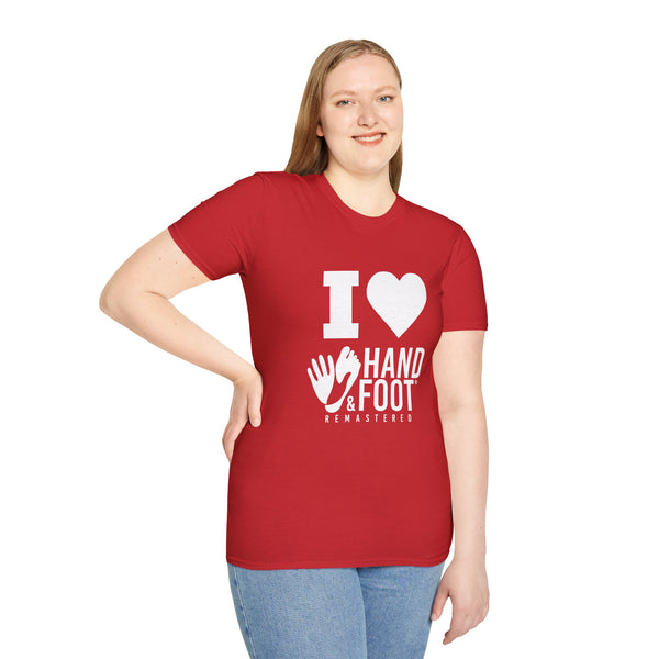 I Love Hand & Foot Softstyle T-Shirt