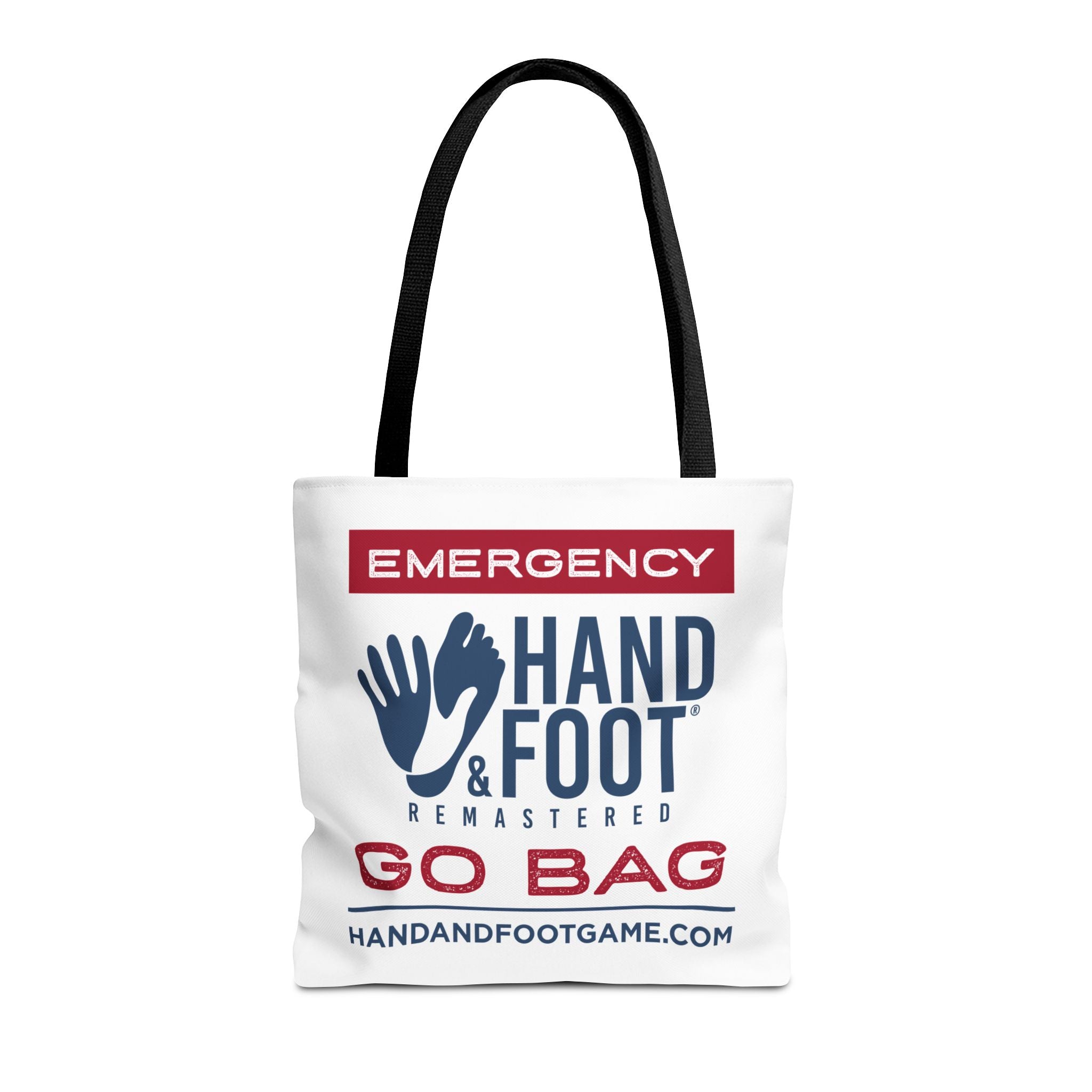 Emergency Hand & Foot Remastered Polyester Tote Bag - 2 Sizes