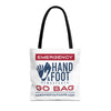 Emergency Hand & Foot Remastered Polyester Tote Bag - 2 Sizes