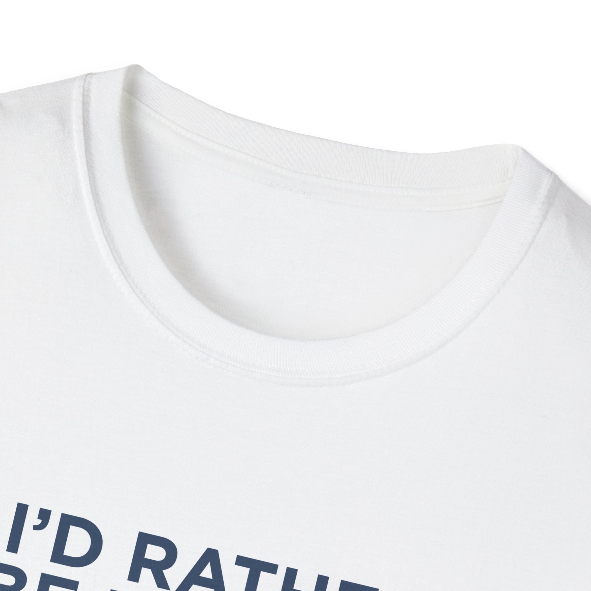 I'd Rather Be Playing Hand & Foot Softstyle T-Shirt