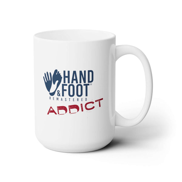 Hand & Foot Addict 15oz Ceramic Mug