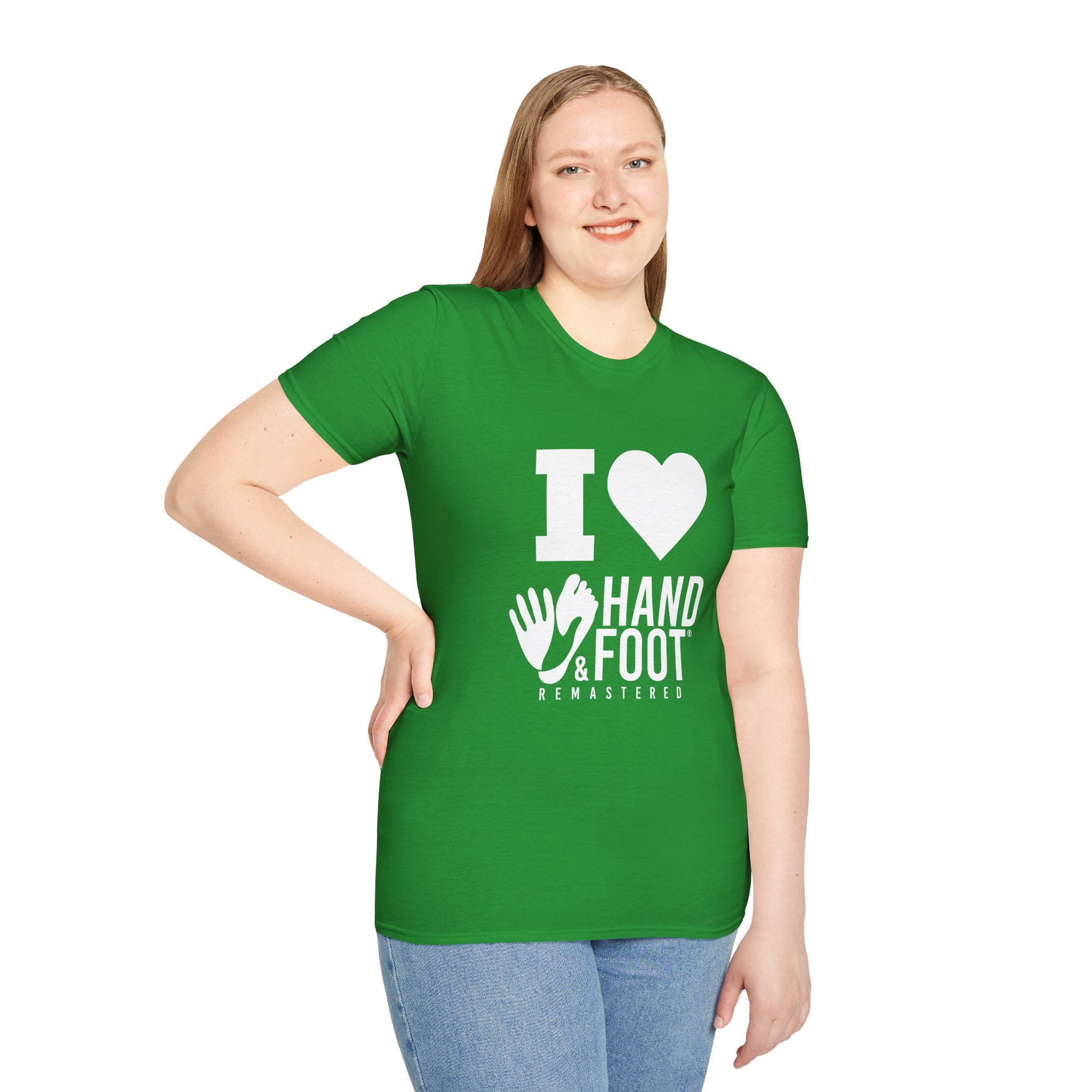 I Love Hand & Foot Softstyle T-Shirt