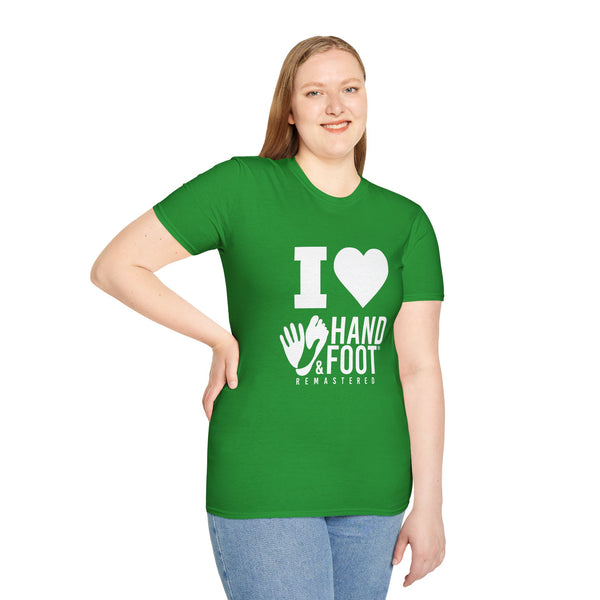 I Love Hand & Foot Softstyle T-Shirt