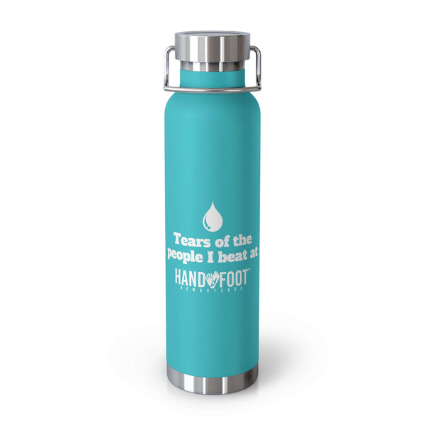 Tears of the People I Beat Vacuum Insulated Bottle, 22oz