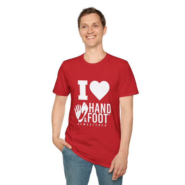 I Love Hand & Foot Softstyle T-Shirt