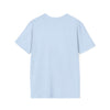 Light blue "Being a Mother" Softstyle T-Shirt, made of 100% ring-spun cotton for ultimate comfort and style.