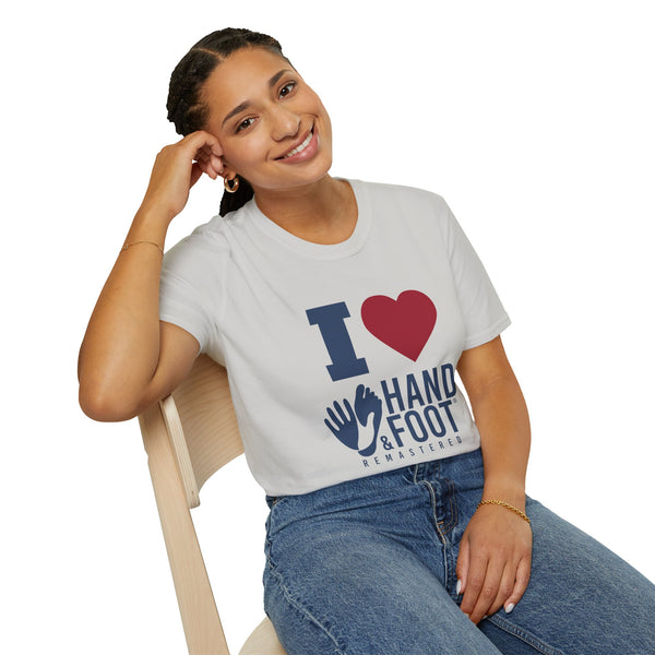 I Love Hand & Foot Softstyle T-Shirt