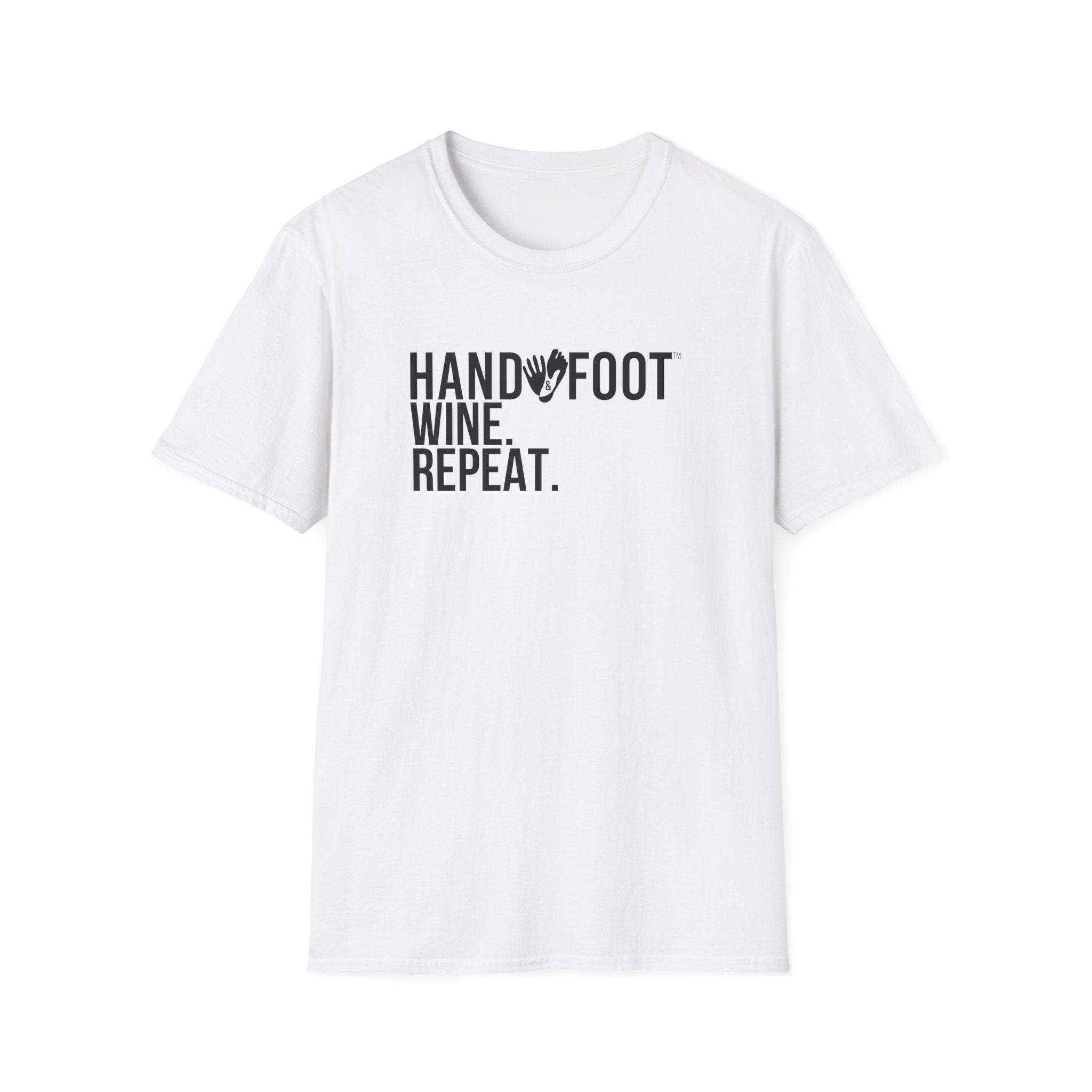 Wine. Repeat. Softstyle T-Shirt