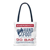 Emergency Hand & Foot Remastered Polyester Tote Bag - 2 Sizes