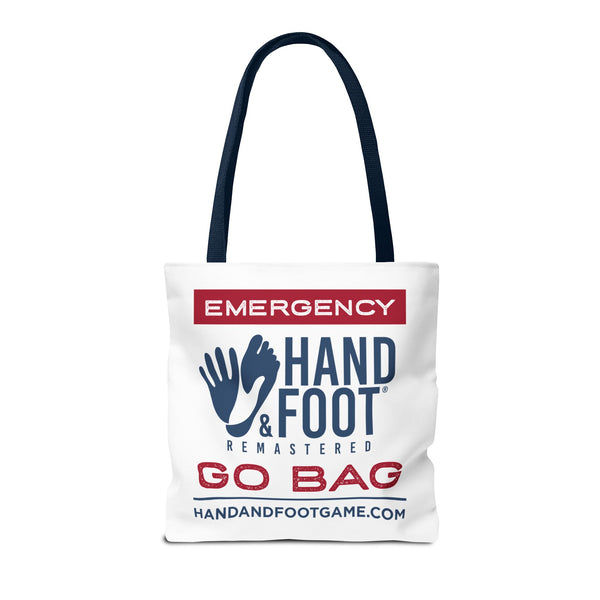 Emergency Hand & Foot Remastered Polyester Tote Bag - 2 Sizes