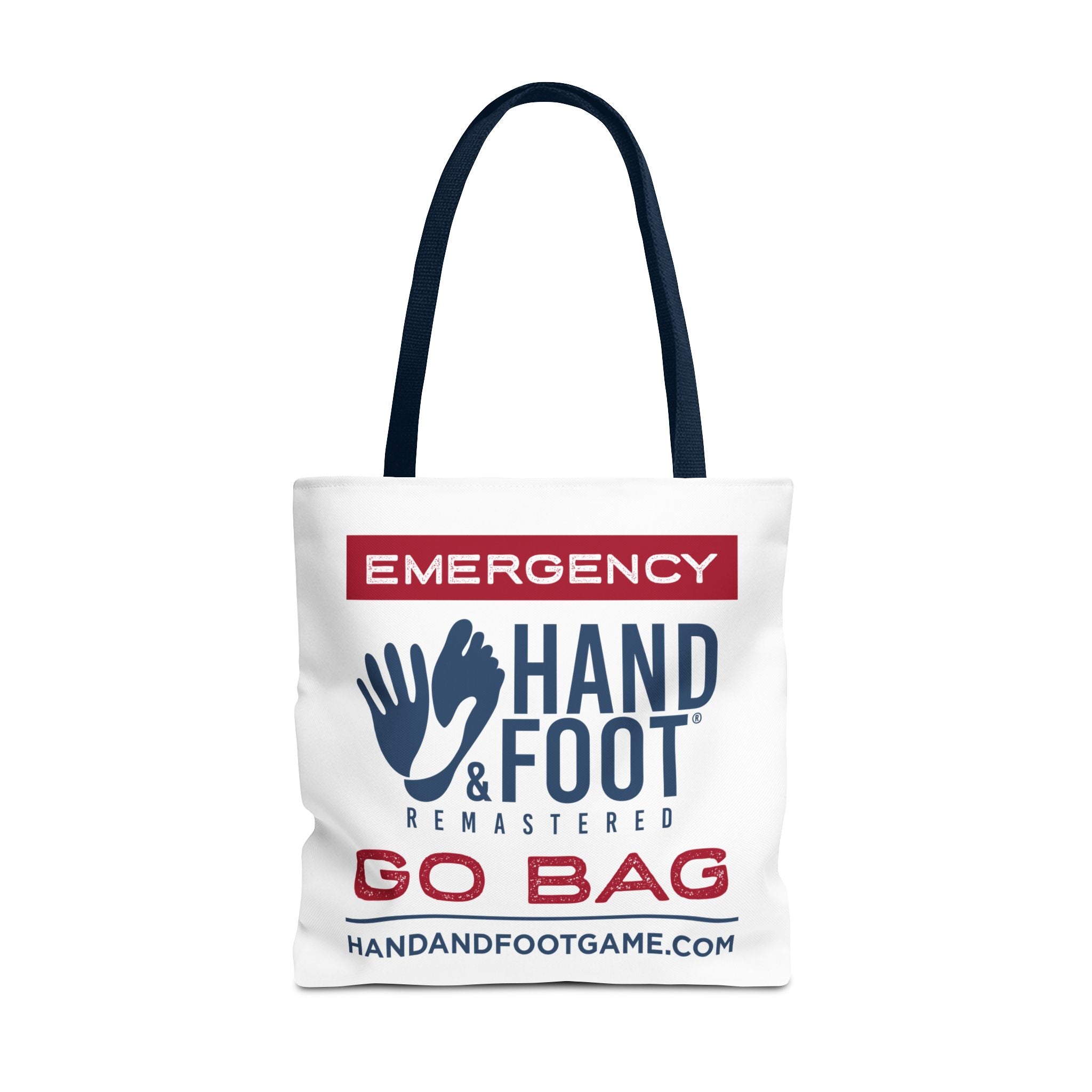 Emergency Hand & Foot Remastered Polyester Tote Bag - 2 Sizes